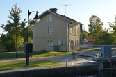 Slussvaktarstugan på Slussholmen. 2016-10-06