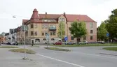 Äldre fastighet vid Oscarstorget 1/Sturegatan 10. 2016-10-06