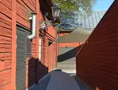 Teaterladan och Kornboden. Margit Palmérs gränd, Wadköping. 2016-10-03