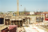 Byggnation av Skäpplandsgården, 1993