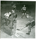 Västerås, Arosvallen.
Ishockey VIK-Göta, 1946.