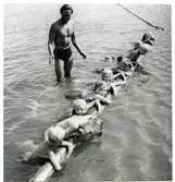 Västerås.
Simlektion, 1947.