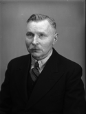 Ateljéporträtt - man, Uppsala 1935