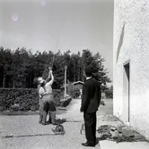 Arbete med Föras kyrkklockor.