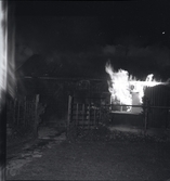 Brand i sommarstuga, Blå Rör. 11 September 1960.