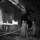 Brand i sommarstuga, Blå Rör. 11 September 1960.