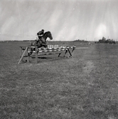 Petrus Kastenman, rider remonter på Ottenby.