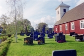 Kyrkogården, från Ö   Roasjö