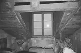 Vindsutrymme med fönster, 1970