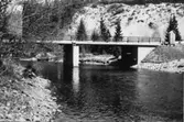 Bron över Långvallsån under kriget