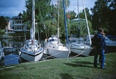Segelbåtar i Hamnen, 1994