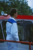 Ägaren Mats Gustafsson till M/F Hjelmaren, 1994