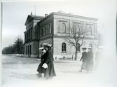 Västerås, Centrum, Fiskartorget. 
Gamla Rådhuset, senare Konstmuseet. C:a 1900-1910.