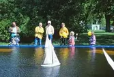 Radiostyrda segelbåtar på Båtens dag, 1994