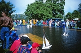 Radiostyrda segelbåtar på Båtens dag, 1994
