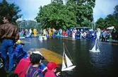 Radiostyrda segelbåtar på Båtens dag, 1994
