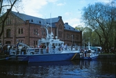 Kustbevakningens båt och polisbåten 53-U1 på Båtens dag, 1995
