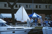 Båtägarskolans informationstält på Båtens dag, 1995
