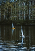 Två minirivalbåtar på Båtens dag, 1995