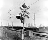 Övergång i Mosås, 1950-tal