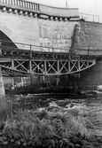 Detalj av bro i Frövi, 1970-tal
