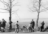Cykeltur från Rånnesta mot Tysslingen, 1950-tal