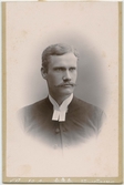 Porträtt på pastor Henrik Brodin.
