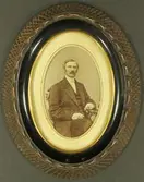 Porträtt av E Gripenstedt, 15 maj 1870