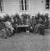 FN-stipendiater gästade Åkerby.
15 juli 1959.