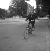 Cykeln åter till heders. 
16 juli 1959.