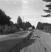 På väg till skollovskolonin på Värhulta Ö.
18 juli 1959.