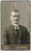 Kabinettsfotografi - Einar M, Uppsala 1909