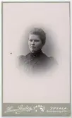 Kabinettsfotografi - kvinna, Uppsala