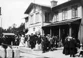 Sandvikens järnvägsstation 1902.