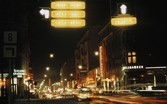 Storgatan mot söder nattetid, 1957-1959