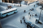 Trafikkrsning vid Trädgårdstorget, 1956-1959