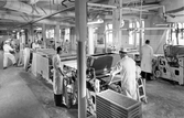 Tablettgjuteri i gamla fabriksbyggnaden. Senare, 1995, lager för diverse.