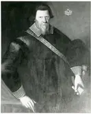 Västerås.
Tavla föreställande ståthållare Carl Bonde.