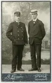 Kabinettsfotografi - två män, Uppsala 1904