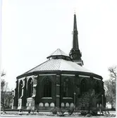 Västerås.
Domkyrkan från Botaniska trädgården.