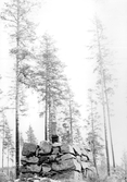 Milsten i Flaxkärret i Ramsberg, 1970-tal