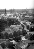 Utsikt från Svampen mot söder, 1985