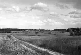 Vy mot Hovsta kyrka, 1967