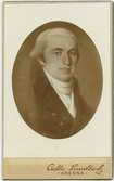 Porträtt på lagman J. Boheman. Född år 1763, död år 1824.