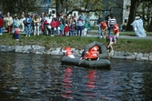 Paddeltävling på båtens dag, 1995