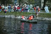 Paddeltävling på båtens dag, 1995