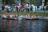 Paddeltävling på båtens dag, 1995