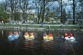 Trampbåttävling på båtens dag, 1995