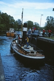 Utslussning av bogserbåten Rex på båtens dag, 1996