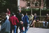 Besökare på Lars Bohms brygga, 1996